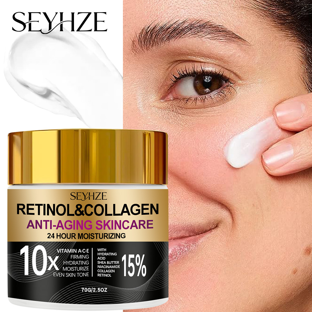 Retinol Vitamin A Cream - SEYHZE Retinol colágeno crema hidratante de