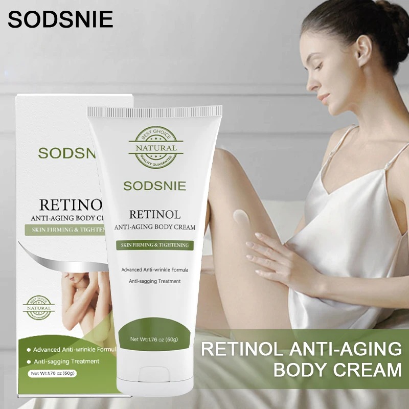 Retinol Vitamin A Cream - Retinol-crema corporal anticelulítica, colágeno antienvejecimiento, mejora