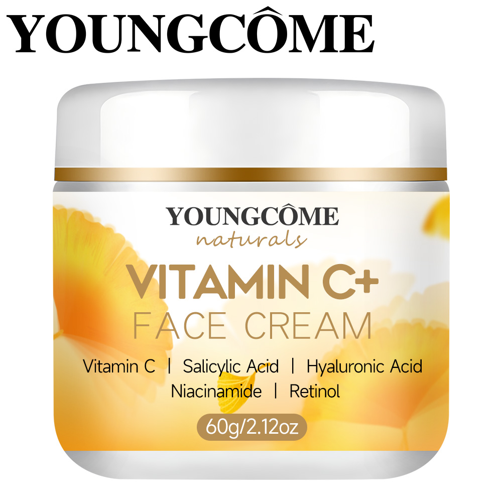 Retinol Vitamin A Cream - YOUNGCOMEN Crema Facial con Vitamina C,