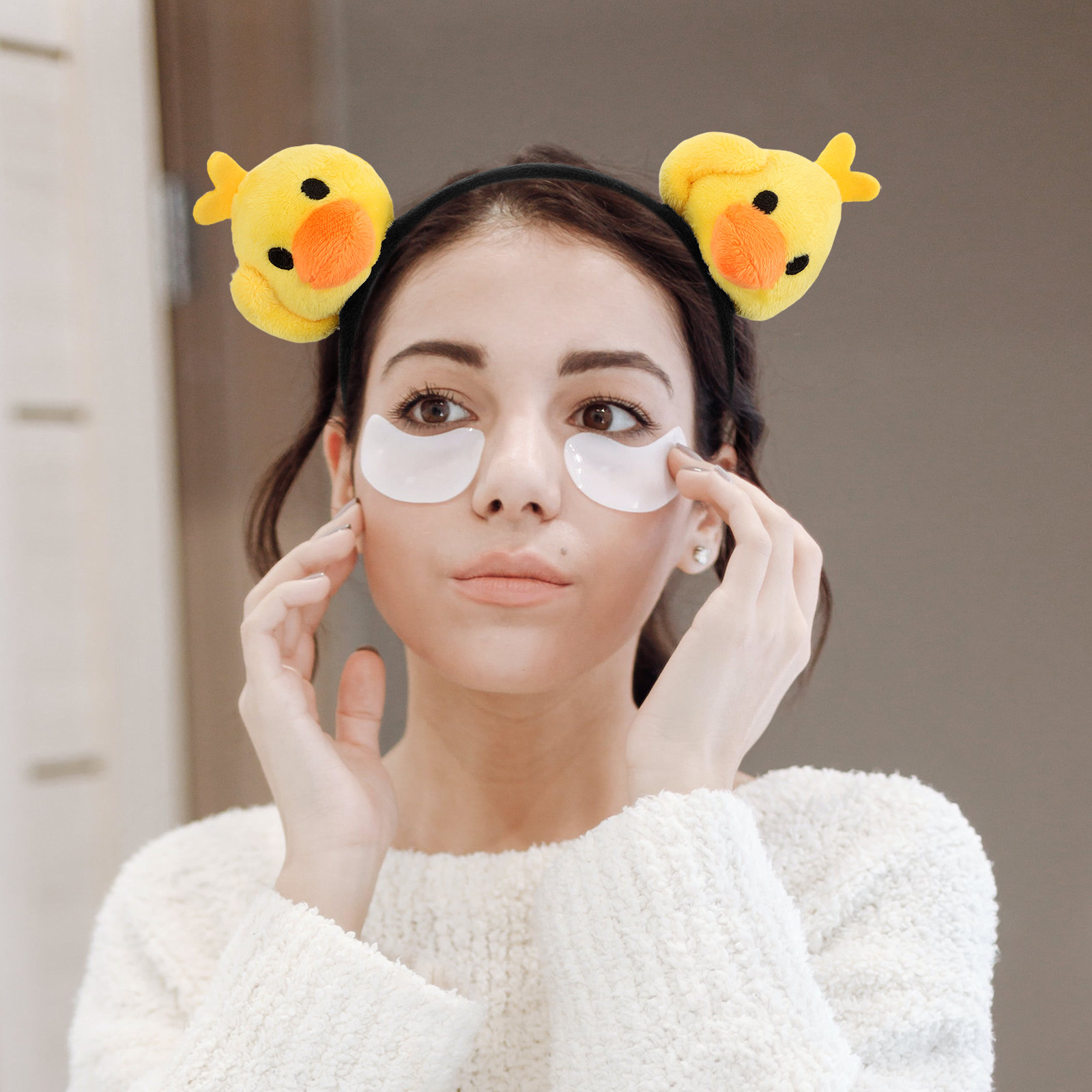 Linda Diadema de Pato Amarillo - Skincare Animate reseña y precio