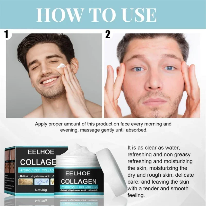 Cremas de colágeno para hombre - Retinol Vitamin A Cream reseña y precio